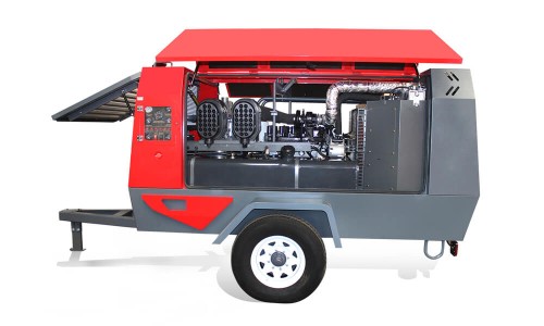 Diesel Portable Screw Air Compressor