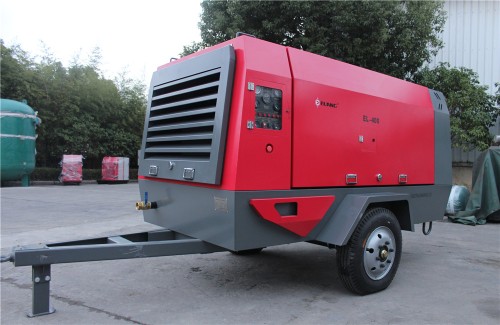 Diesel Portable Screw Air Compressor